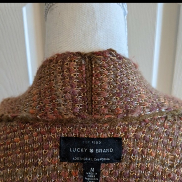 Lucky swing neutral sweater in retro colors - Picture 3 of 4